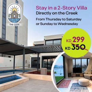 Experience a Peaceful Stay in a 2-Floors Villa on the Creek at The Cove