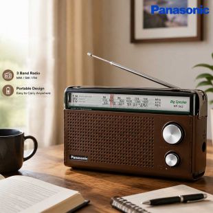 راديو محمول ثلاثي الموجات من Panasonic