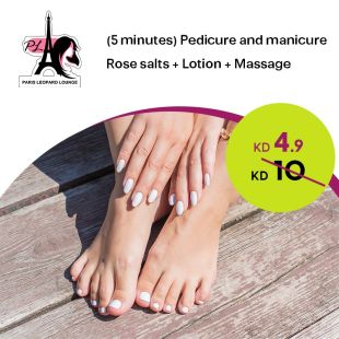 Pedicure Manicure at Paris Leopard Lounge Salon