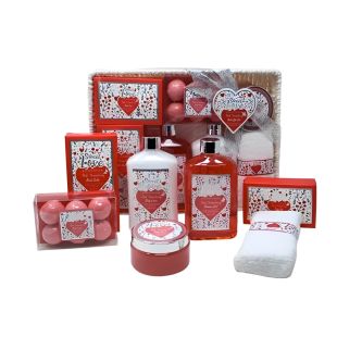 Paris Glam Body Care 8Pcs Set - Pink Strawberry