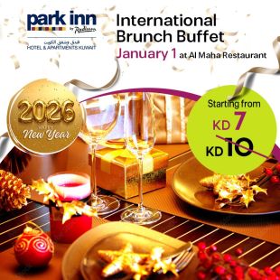 New Year’s Lavish Brunch Buffet at Park Inn by Radisson Hotel