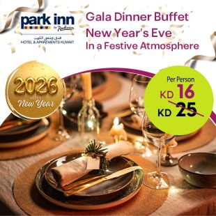 New Year’s Eve Gala Buffet from Park Inn by Radisson Hotel 