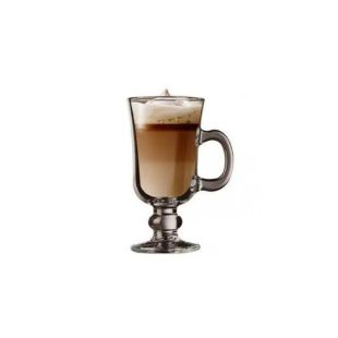 طقم أكواب Irish Latte زجاجي مع يد 2 × 230 مل من Pasabahce