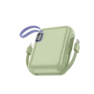 بطارية احتياطية 10000 مل أمبير 20 واط مع كيبلات مدمجة من SIA