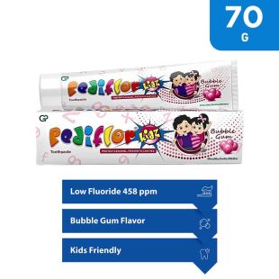 Pediflor Toothpaste Bubble Gum 70G