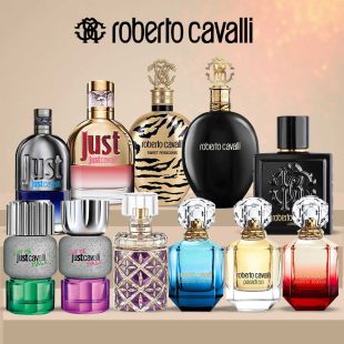 عطر للرجال أو السيدات من اختيارك من Roberto Cavalli