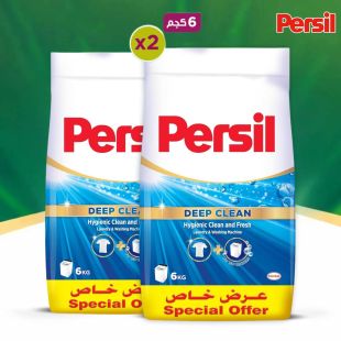 مسحوق غسيل للغسالات  العادية 2×6 كجم من Persil