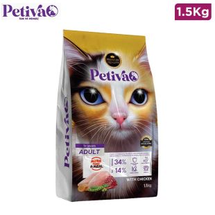 Pevita Adult Cat Food with Chicken 1.5 kg