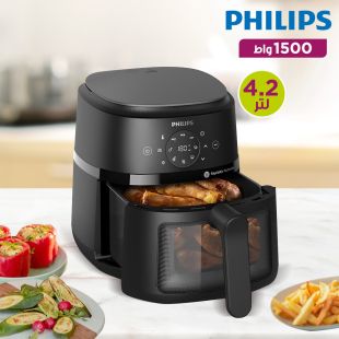 قلاية هوائية Series 2000 بسعة 4.2 لتر وقوة 1500 واط من Philips