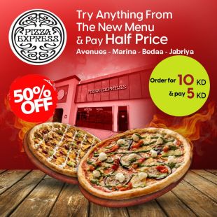 Try Anything From The New Menu & Pay Half Price at PizzaExpress