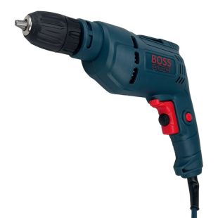 مثقاب كهربائي 10 مم بمحرك 400-600 واط وسرعة 3200 دورة في الدقيقة مع دوران عكسي من BOSS