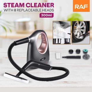 300ml Steam Cleaner with 8 Replaceable Heads by RAF