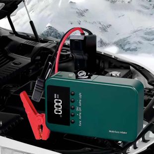Car Jump Starter with Portable Wireless Air Pump 150W