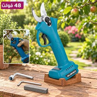 مقص تقليم كهربائي لاسلكي 48 فولت ببطارية قابلة للشحن