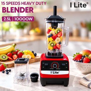 15 Speeds 10000W Heavy Duty Blender 2.5L with Mill by I Lite