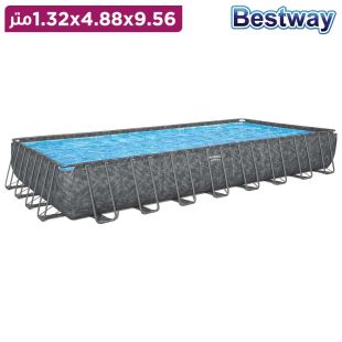 حوض مسبح Mega Resort مع مضخة من Bestway