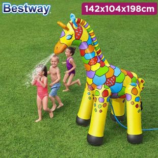 Giraffe Inflatable Water Sprinkler 1.42 × 1.04 × 1.98m by Bestway