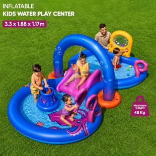 Inflatable Kids Water Play Center 3.3x1.88x1.17m - Sheeel Kuwait