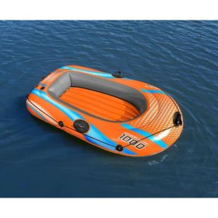 قارب فردي Kondor 1000 قابل للنفخ للأطفال عمر 6 سنوات فأكثر 149×85 سم من Bestway
