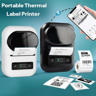 Portable Bluetooth Thermal Label Printer