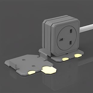 PowerExtension 5m Cable with 2 Outlets