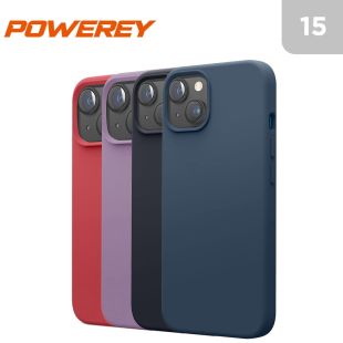 Powerey TBU Silicone Case for iPhone 15 