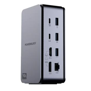 Powerology 15 In 1 Dual Dock Station PD100W
