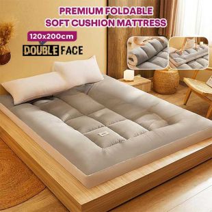 Premium Double Face Foldable Soft Cushion Mattress 120 x 200 cm