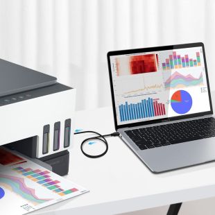 كابل طابعة SmartConnect USB بطول 1 متر