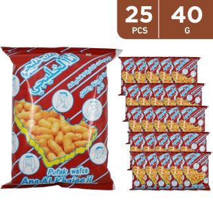 Pufak Ana Al Khaleeji Snack 25x40g