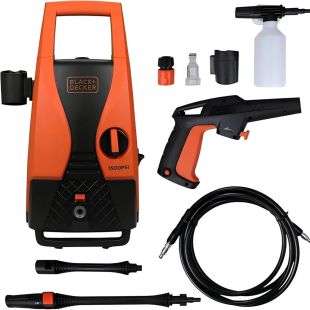 105 Bar Pressure Washer Self Priming 1400W by Black + Decker