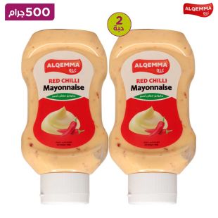 القمة - مايونيز الحار 500 جرام × 2