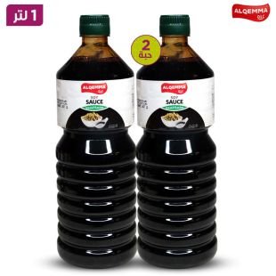 القمة - صلصة الصويا 1 لتر × 2