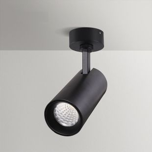 سبوت لايت تراك لايت سطحي GU10 - أسود