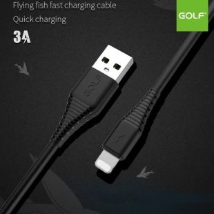 10 Pcs 1m USB to Lightning Fast Charging Cable by Golf
