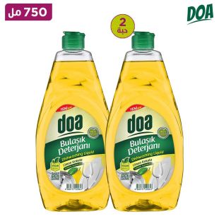 سائل غسيل الصحون DOA برائحة الليمون – 750 مل × 2