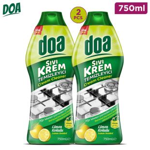 DOA CREAM CLEANER LEMON SCENTED 750ml x 2