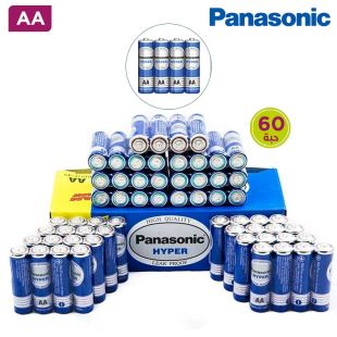 بطارية AA هايبر مانجنيز 60 قطعة من Panasonic