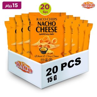 Raco GMO Free Nachos Cheese Chips 20×15 g