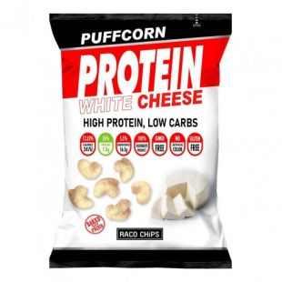 RACO - PUFFY PROTEIN Corn with White Cheese - 13g of protein 50 GRAMS