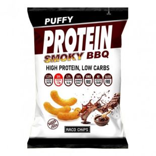 RACO - PUFFY PROTEIN Barbecue Corn - 13g of protein 50 GRAMS