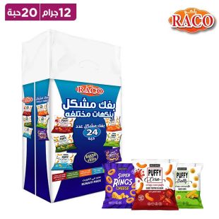 راكو بوفاك بنكهات مختلفة 20 × 12 جم