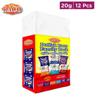 Raco Popcorn With White Cheese 12 x 20g