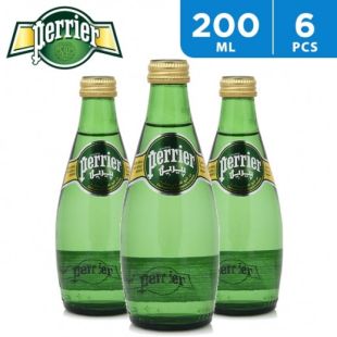 Perrier Mineral Water Classic 6 x 200 ml