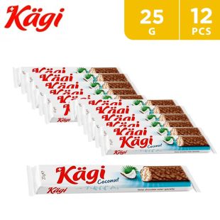 Kagi Coconut Swiss Chocolate Wafer 25 g x 12