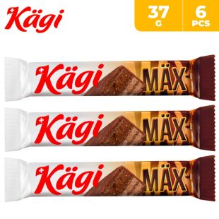 Kagi Max Swiss Chocolate Wafer 37 g x 6