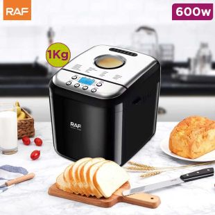 RAF 600W Smart Bread Maker 1000g with LCD Display with Non-Stick Pan