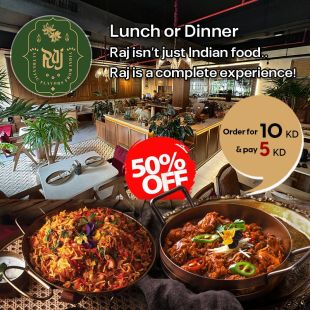 Indian Lunch or Dinner Experience at Raj Restaurant