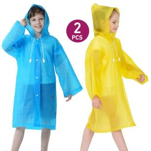 معطف واق من المطر بنمط عالمي - ألوان متنوعة