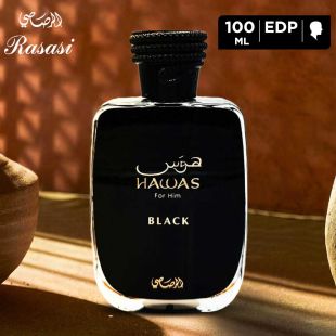 Rasasi Hawas Black 100ml EDP For Men